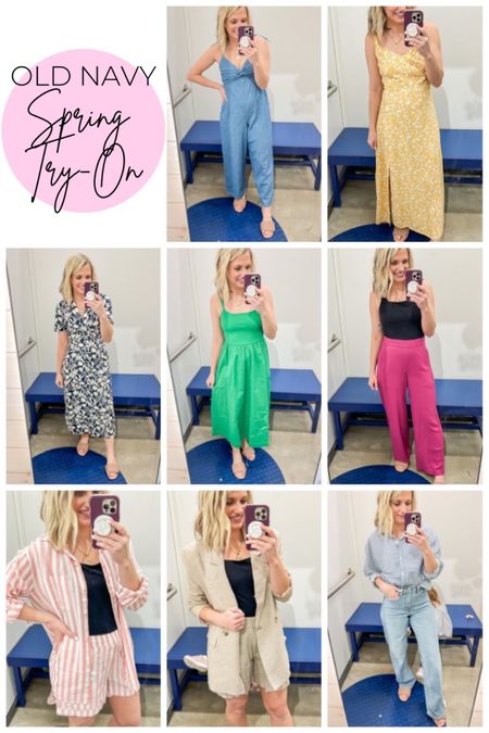@oldnavy spring try on! Lots of fun colors for spring! 