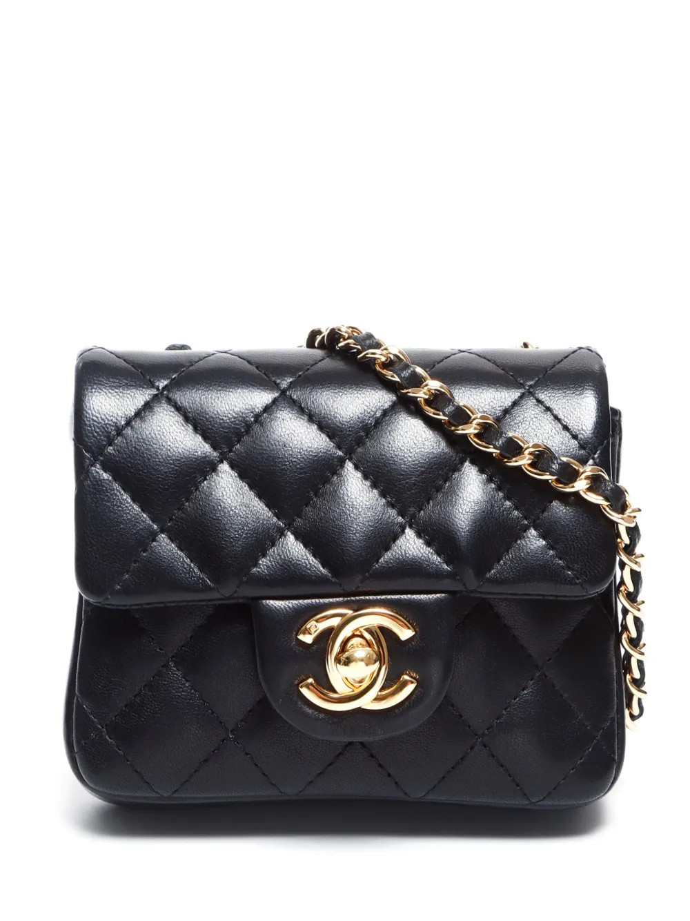 CHANEL Pre-Owned 2006 Mini Classic shoulder bag - Black | Farfetch Global