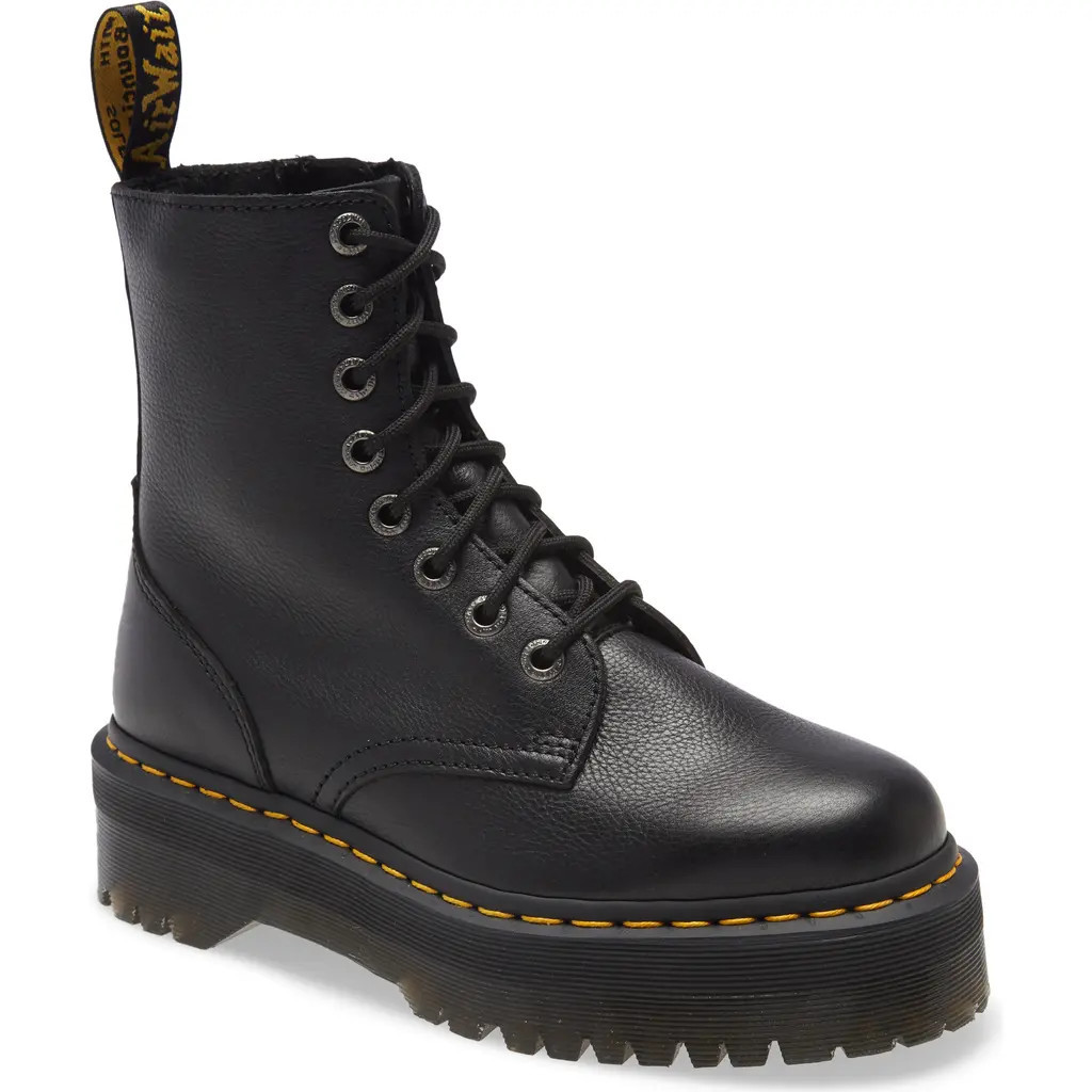 Dr. Martens Jadon Platform Boot in Black at Nordstrom, Size 11Us | Nordstrom