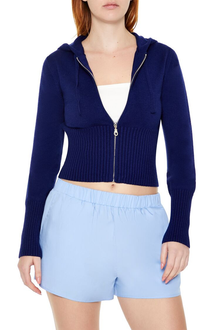 Paris Athletique Zip-Up Sweater | Forever 21