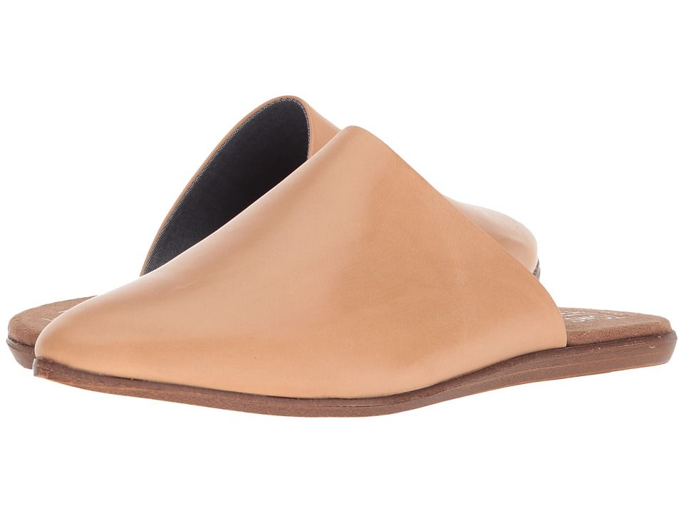 TOMS - Jutti Mule (Honey Leather) Women's Slip on  Shoes | Zappos