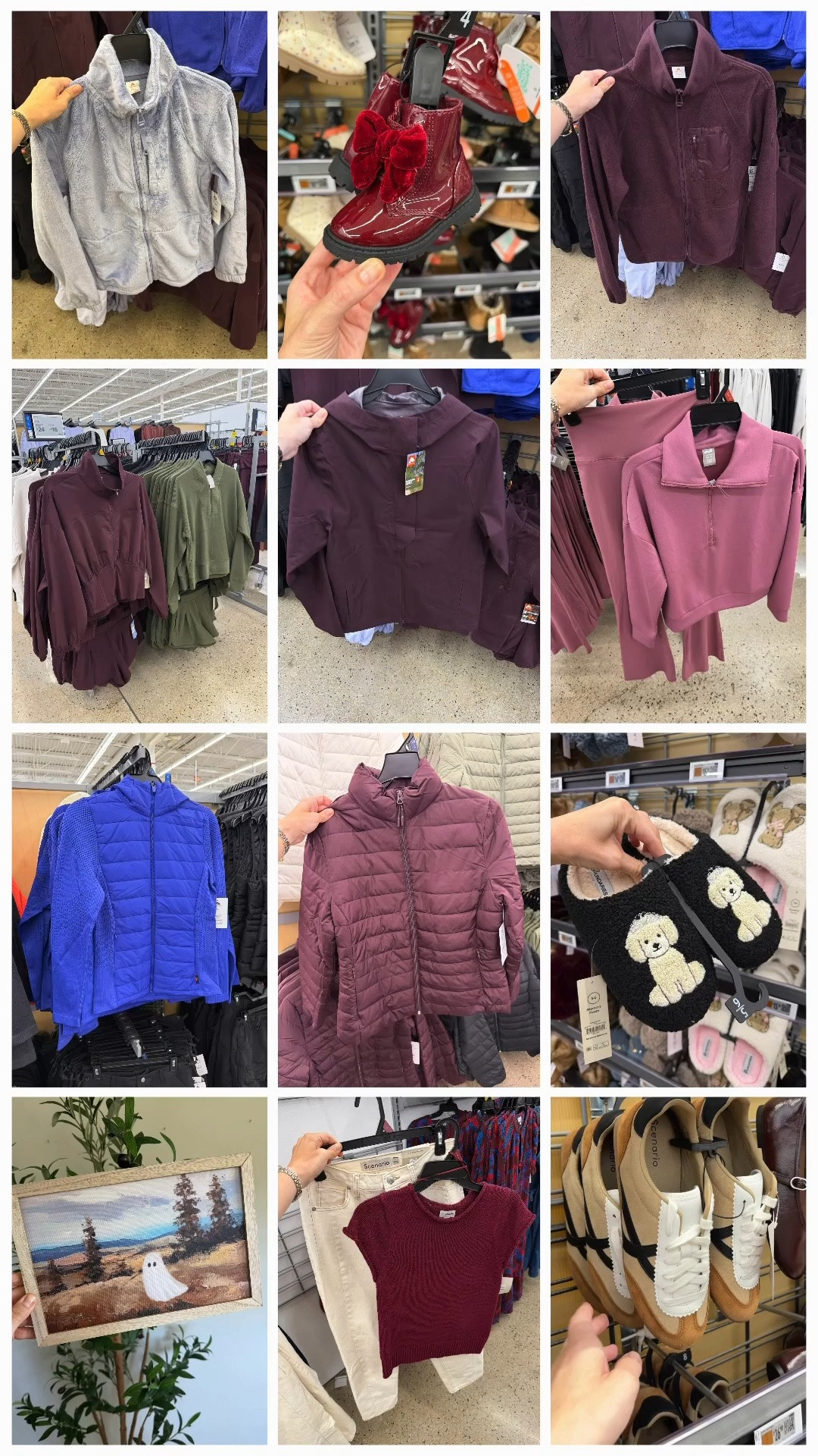Walmart new fall arrivals including jackets, fleece pullovers and cozy slippers. #walmartfashion