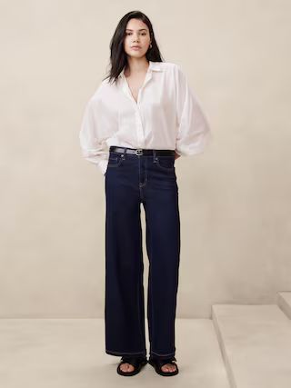 High-Rise Wide-Leg Jean | Banana Republic Factory