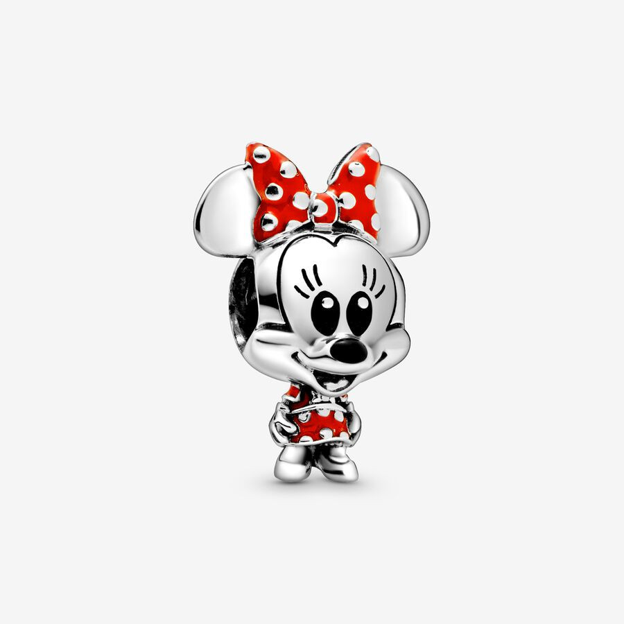 Disney Minnie Mouse Dotted Dress & Bow Charm | Pandora (US)