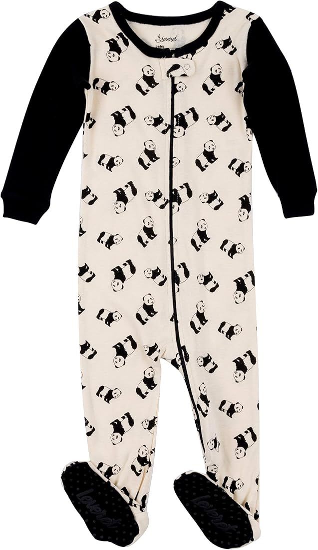 Leveret Kids Pajamas Baby Boys Girls Footed Pajamas Sleeper 100% Cotton (Size 6-12 Months-5 Toddl... | Amazon (US)