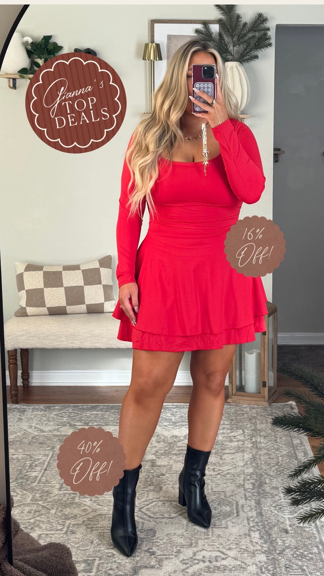 GIANNAS TOP DEALS

Amazon holiday dress on sale!

Black Friday deals, big deals, top deals, Amazon deals, Amazon finds, on sale now, shopping  deals, best deals.