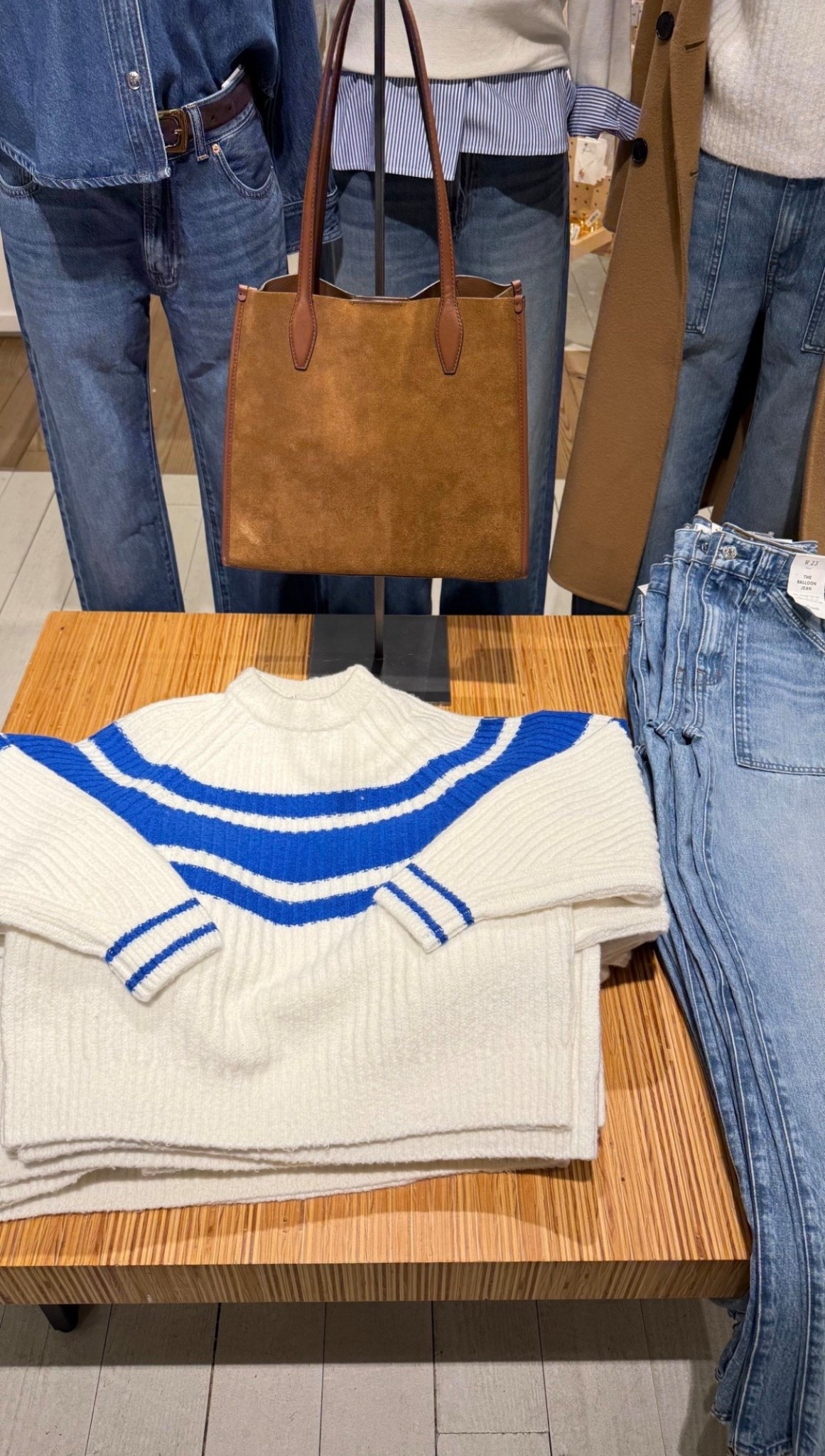 Madewell jeans
Sweater
Winter outfit 

#LTKFindsUnder100
