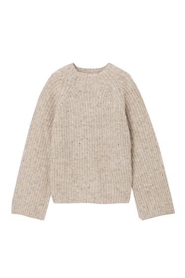 HIGH NECK FLECKED KNIT JUMPER | PULL and BEAR UK