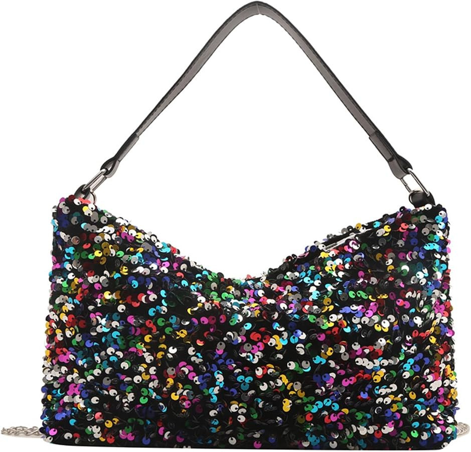 Women's Evening Handbag, Sequin Evening Crossbody Bag, Elegant Clutch Purses for Women Wedding, P... | Amazon (US)