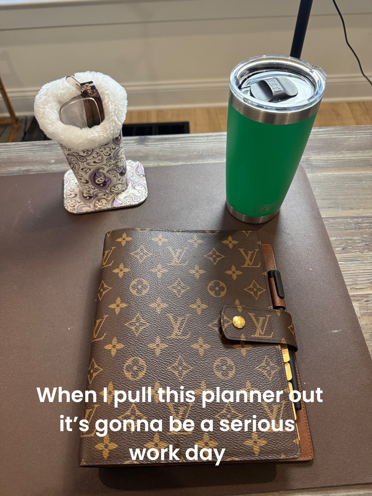 This planner only gets pulled out when it’s plan to spend hours in the office! It usually means it’s a productive day 👏🏽👏🏽

#LTKHome #LTKStyleTip #LTKWorkwear