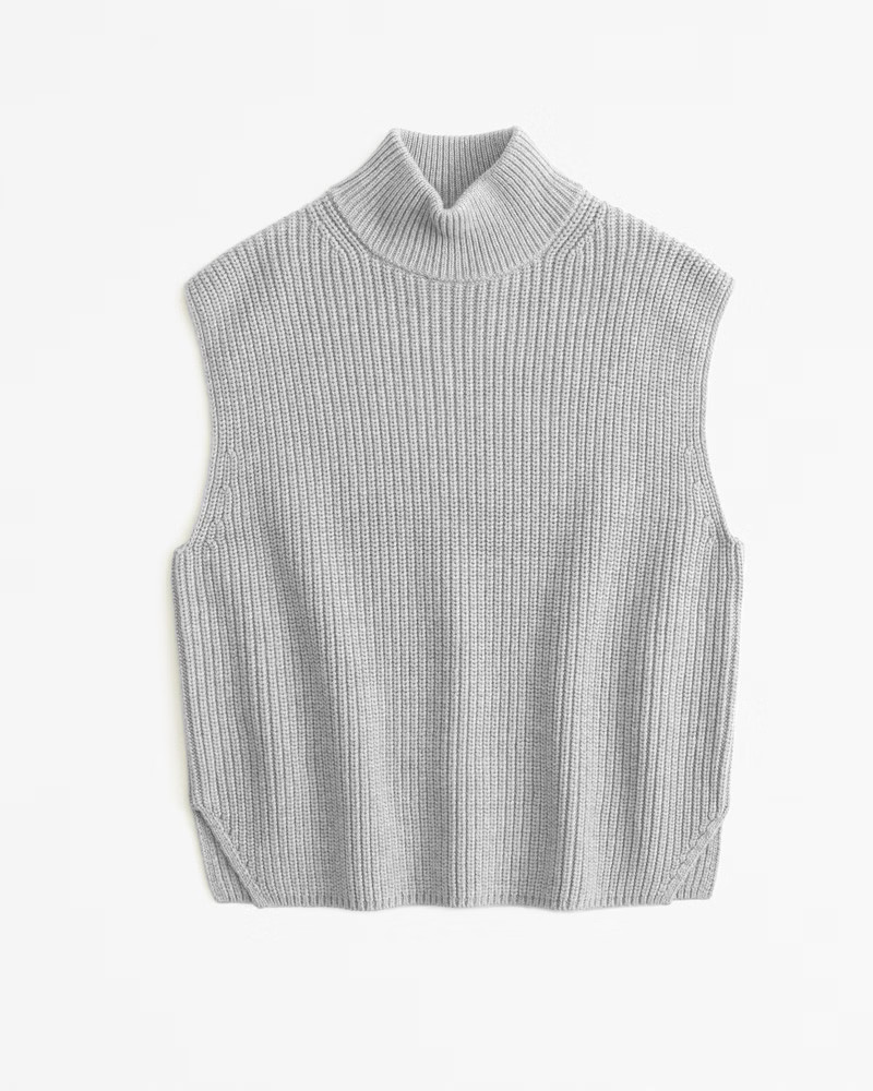 Sleeveless Turtleneck Sweater | Abercrombie & Fitch (US)