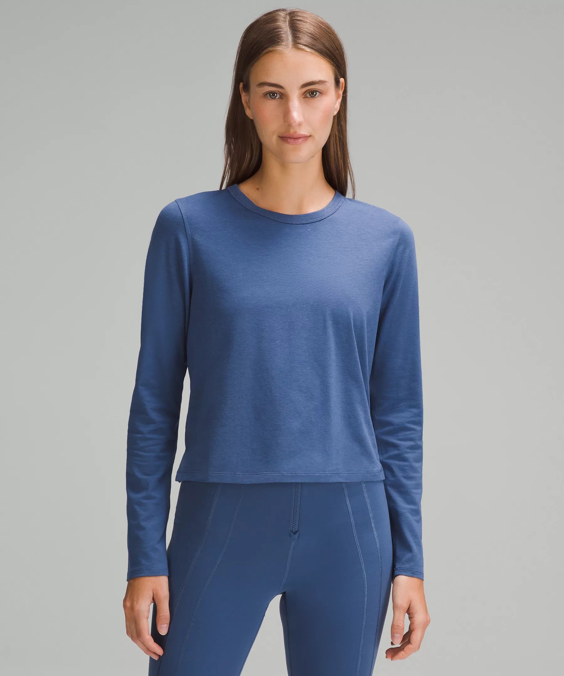 Classic-Fit Cotton-Blend Long-Sleeve Shirt *Online Only | Women's Long Sleeve Shirts | lululemon | lululemon (CA)
