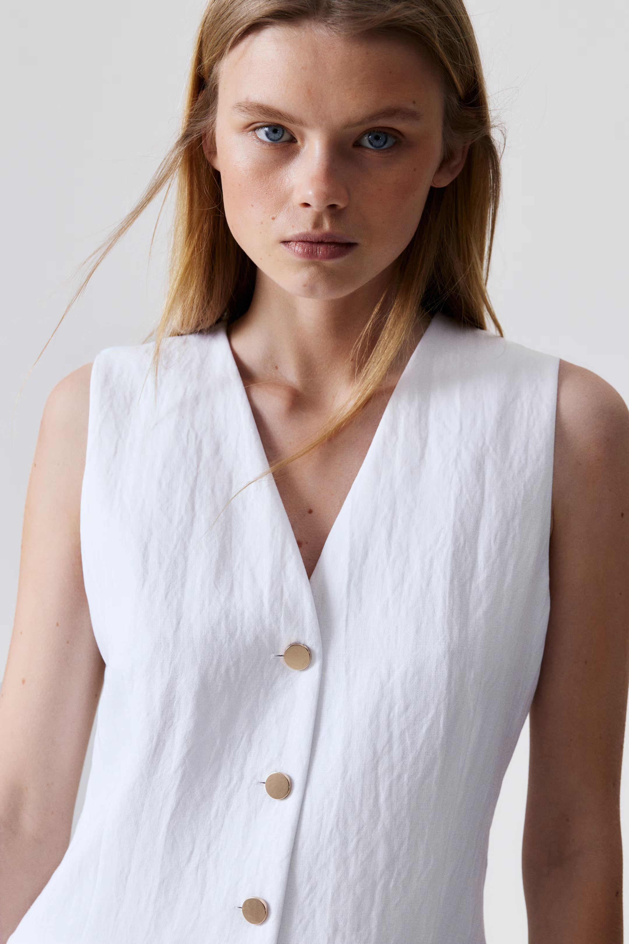 Button-Front Dress | H&M (US + CA)