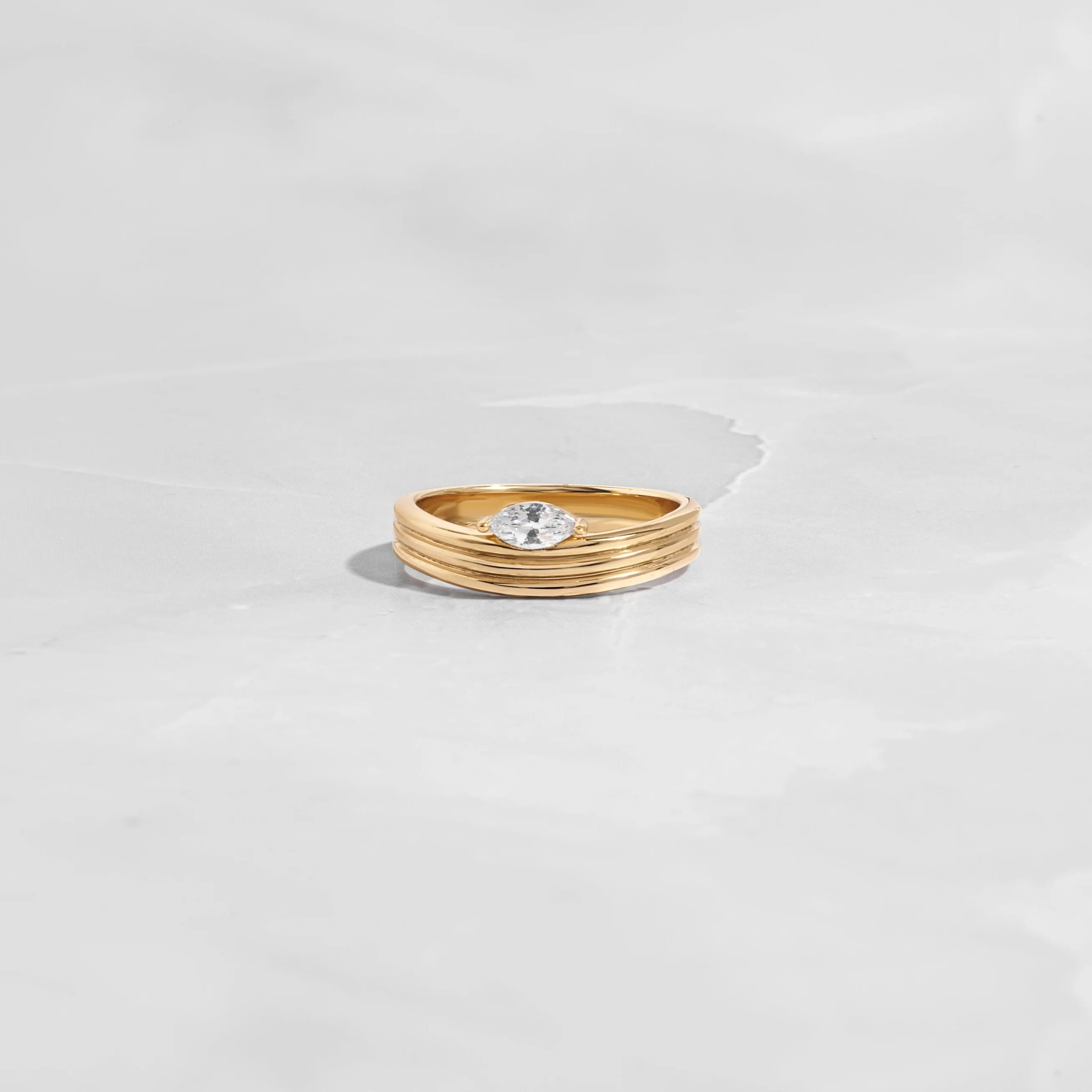 Marquise Stone Band | Sami Jewels