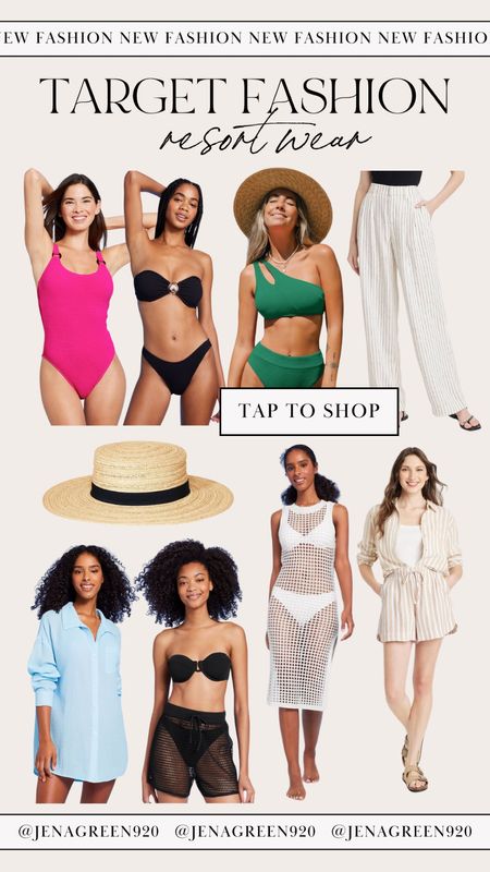 Target Resort Wear | Target Swimsuits | Target Coverup | Boater Hat | Target Bikinis 

#LTKstyletip #LTKswim #LTKtravel