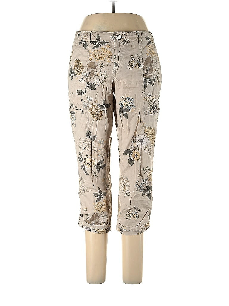 Democracy Cargo Pants - High Rise: Tan Bottoms - Size 10 | ThredUp
