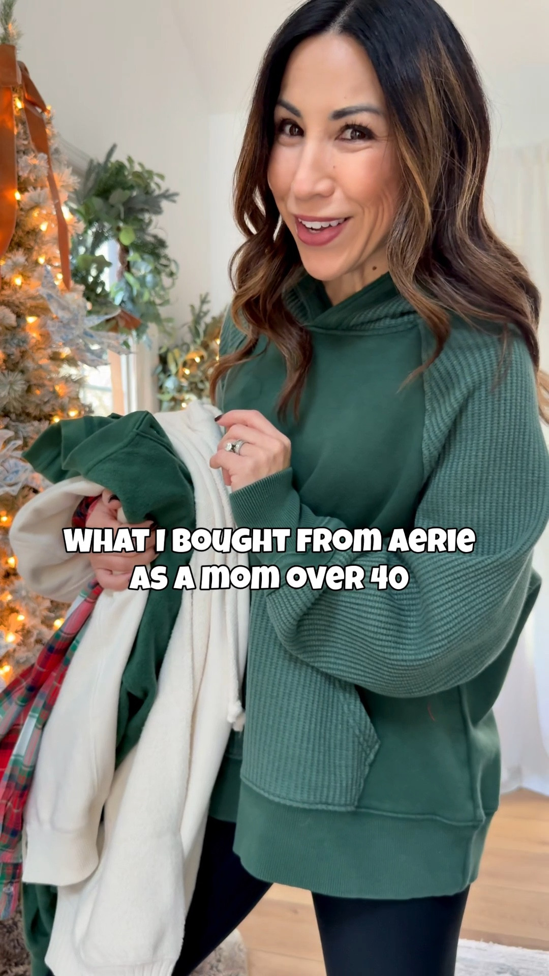 Last day for standard shipping in time for Christmas! So many great winter outfits in this Aerie haul. 

Green Henley small, flannels XS, ivory hoodie XS, lace top small, green hoodie, small, ivory sweatshir Xs, joggers, XS short, matching top small, leggings, small short, pajama pants, XS short

Aerie haul, winter outfits


#LTKFindsUnder50 #LTKSaleAlert #LTKHoliday

#LTKFindsUnder50 #LTKOver40 #LTKSaleAlert