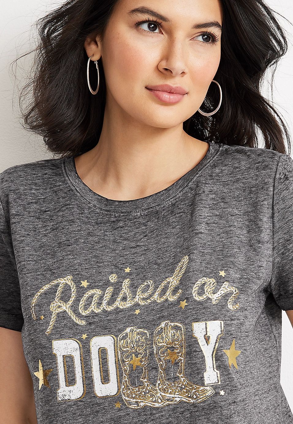 Raised On Dolly Graphic Tee | Maurices