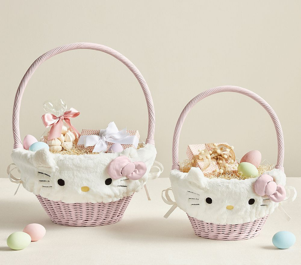 Hello Kitty® Critter Easter Basket Liners | Pottery Barn Kids