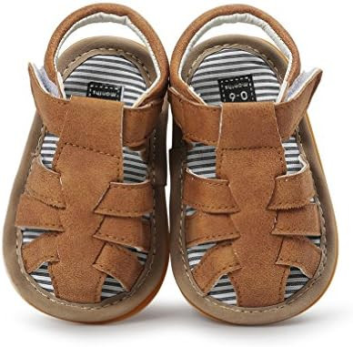 Baby Boys Girls Sandals Rubber Sole Outdoor First Walker Toddler Girls Boys Summer Shoes | Amazon (US)