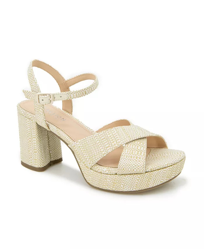 Kenneth Cole Reaction Women's Reeva Platform Heeled Dress Sandals - Macy's | Macy's