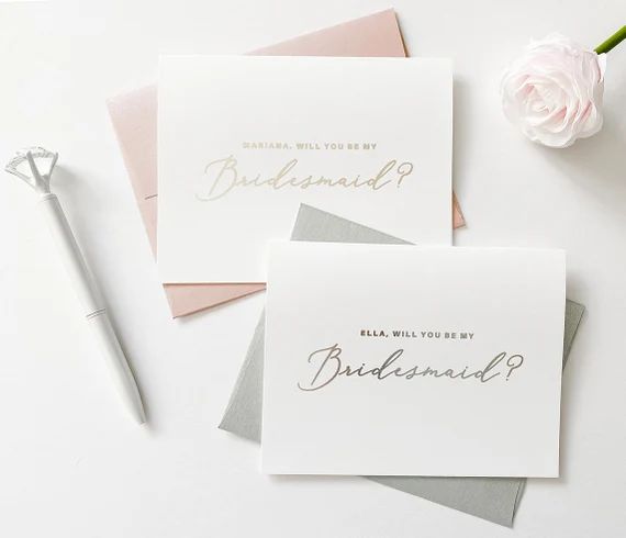 Will you be my bridesmaid card, bridesmaid proposal card, be my maid of honor, bridesmaid card, b... | Etsy (US)
