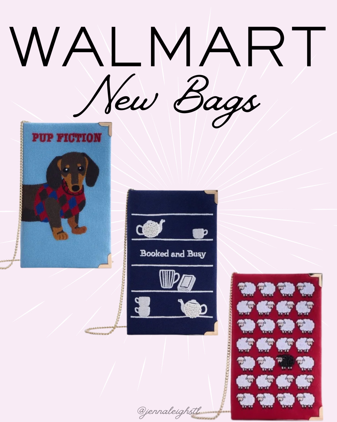 New at Walmart and I am obsessed! These Free Assembly mini crossbody clutch bags are such a fun accessory. They're the perfect size for your everyday essentials, and they add the cutest pop to any outfit. 

 #LTKootd #LTKMidsize
