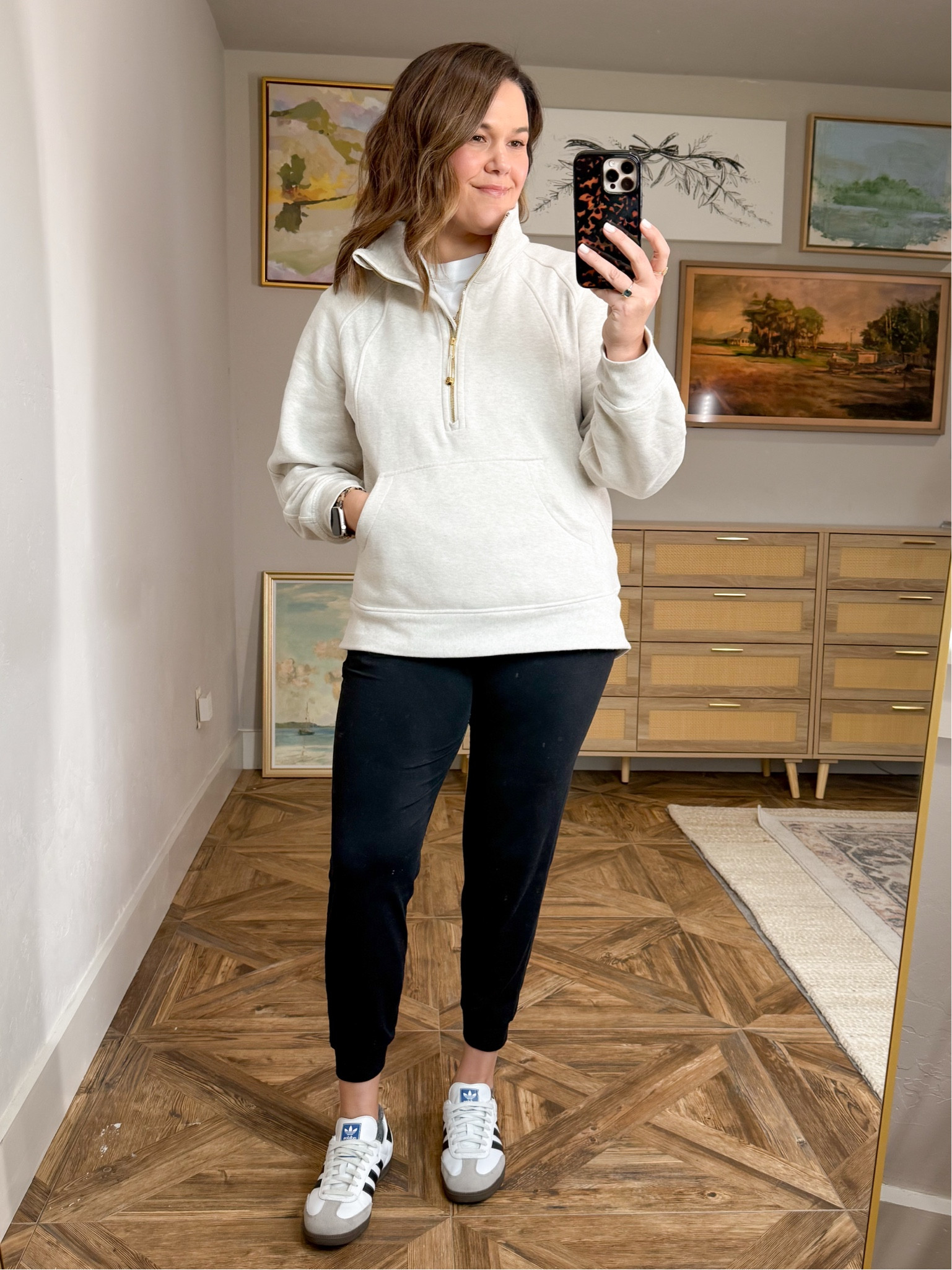 Today’s #ootd 


Athleisure, Lululemon scuba jacket, scuba hoodie, winter style, January style, vuori joggers, Vuori style, adidas sambas, gym outfits, casual style, size 10 style, size 12 style, size 8 style, favorite outfits, work from home style, work from home outfit, favorite joggers, 

#LTKOver40 #LTKMidsize #LTKFindsUnder100