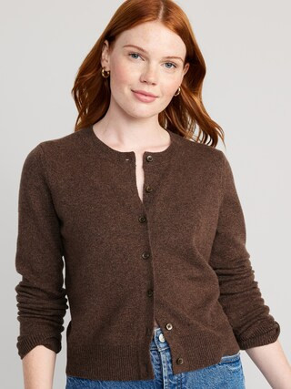 Cropped Cardigan Sweater for Women | Old Navy (US)