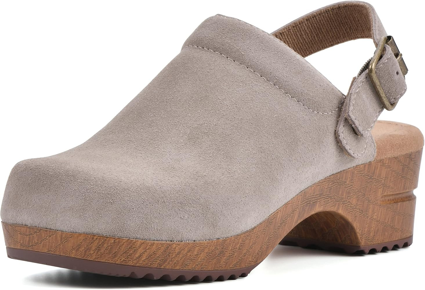 WHITE MOUNTAIN Shoes Being Leather Footbeds Clog | Amazon (US)