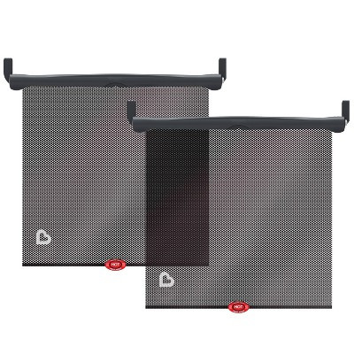 Munchkin Sun Safety Car Window Rollershade with Heat Alert - Black - 2pk | Target