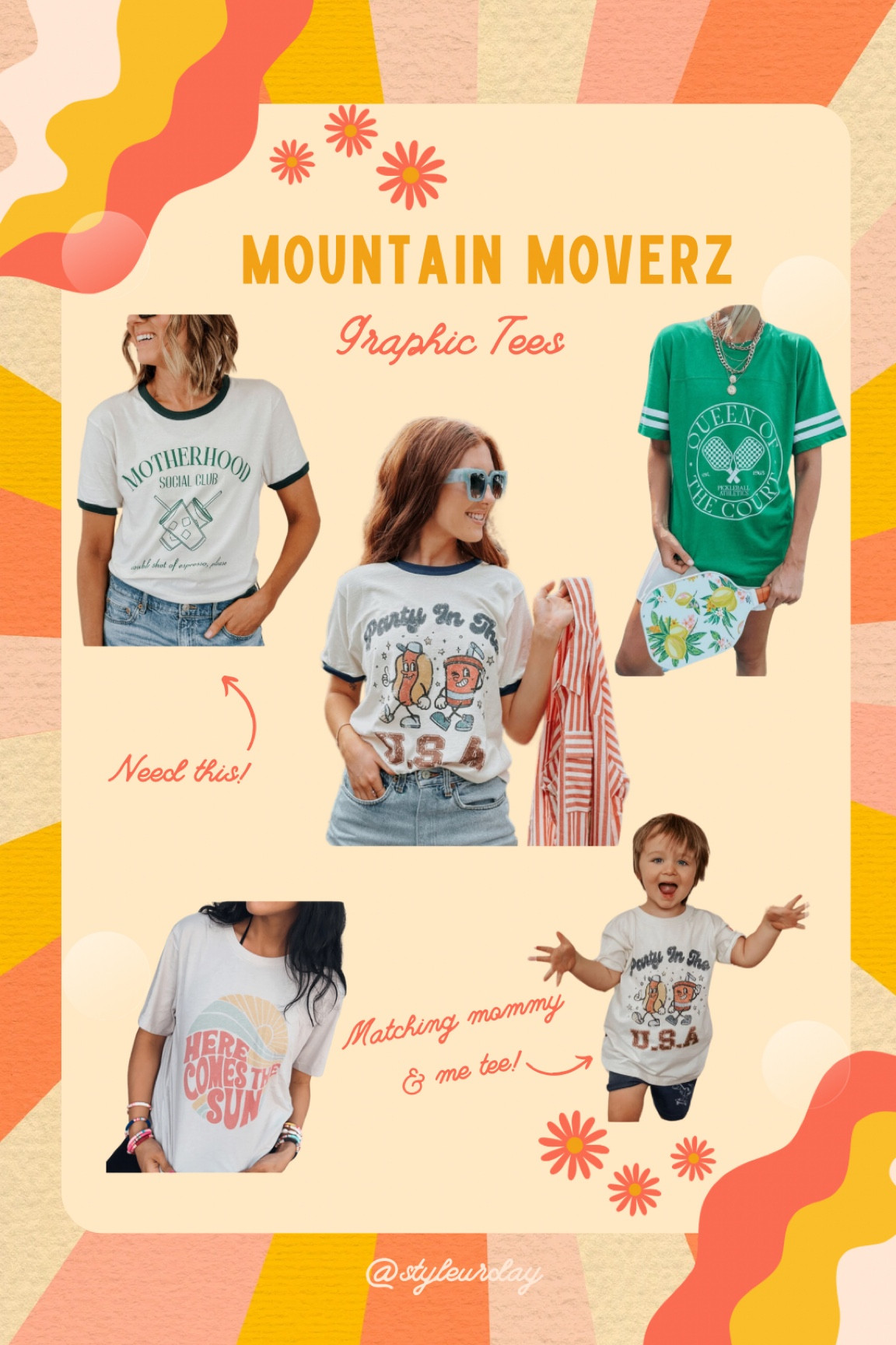 It’s a PARTY IN THE USA! 🇺🇸 Loving all of these graphic tees from Mountain Moverz and need them all 😍

#LTKFindsUnder50 #LTKStyleTip #LTKSummerSales