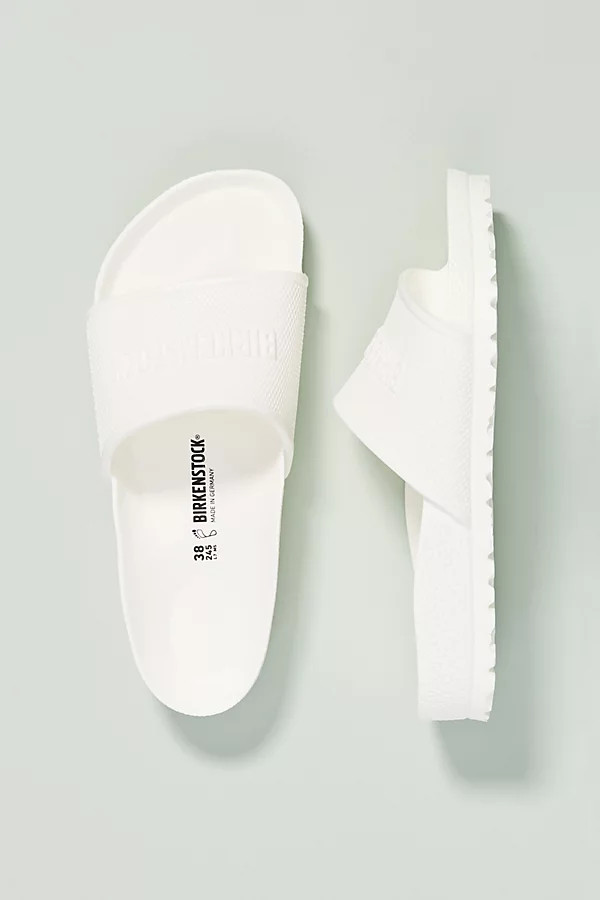 Birkenstock Barbados Slide Sandals By Birkenstock in White Size 41 | Anthropologie (US)