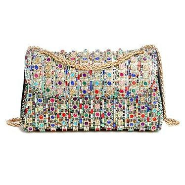 Rhinestones Clutch Purses for Women Chain Shoulder Bags Sparkly Evenin | Target