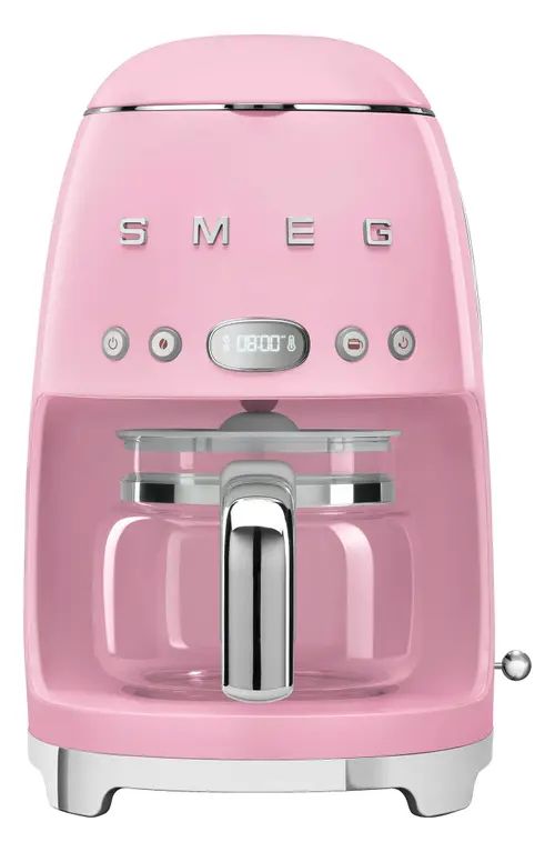 smeg Drip Filter Coffee Maker in Pink at Nordstrom | Nordstrom