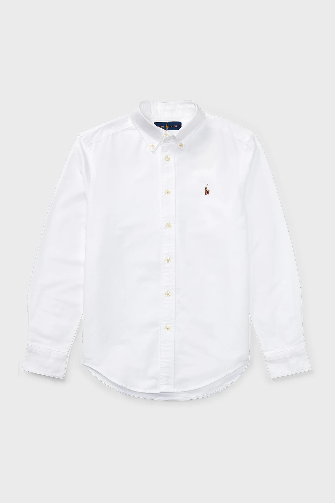 Boys White Long-Sleeve Oxford Button-Down Sportshirt | Tuckernuck (US)