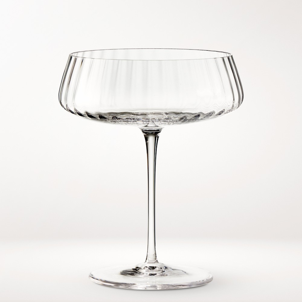 Williams Sonoma Reserve Optic Coupe Glasses | Williams-Sonoma