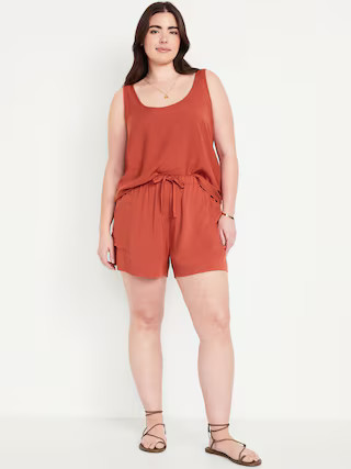 High-Waisted Playa Shorts -- 3.5-inch inseam | Old Navy (US)