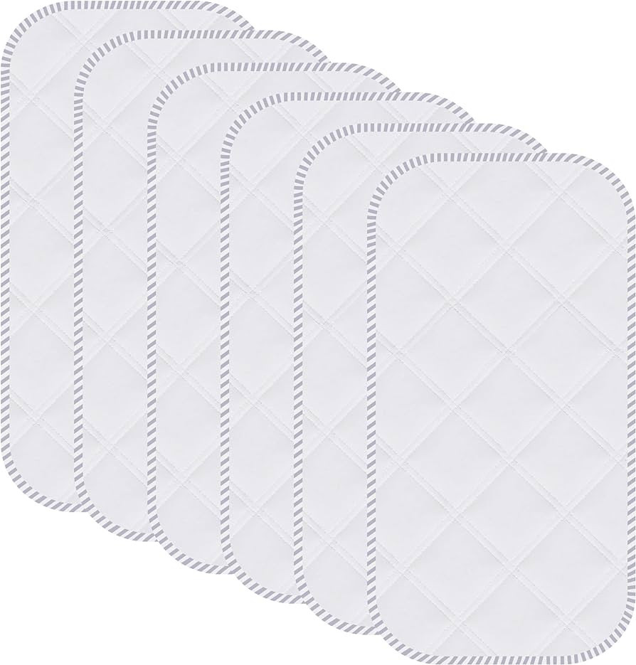 Sunny zzzZZ 6 Pack Baby Waterproof Changing Pad Liners - Quilted Thicker Ultra Soft Changing Tabl... | Amazon (US)