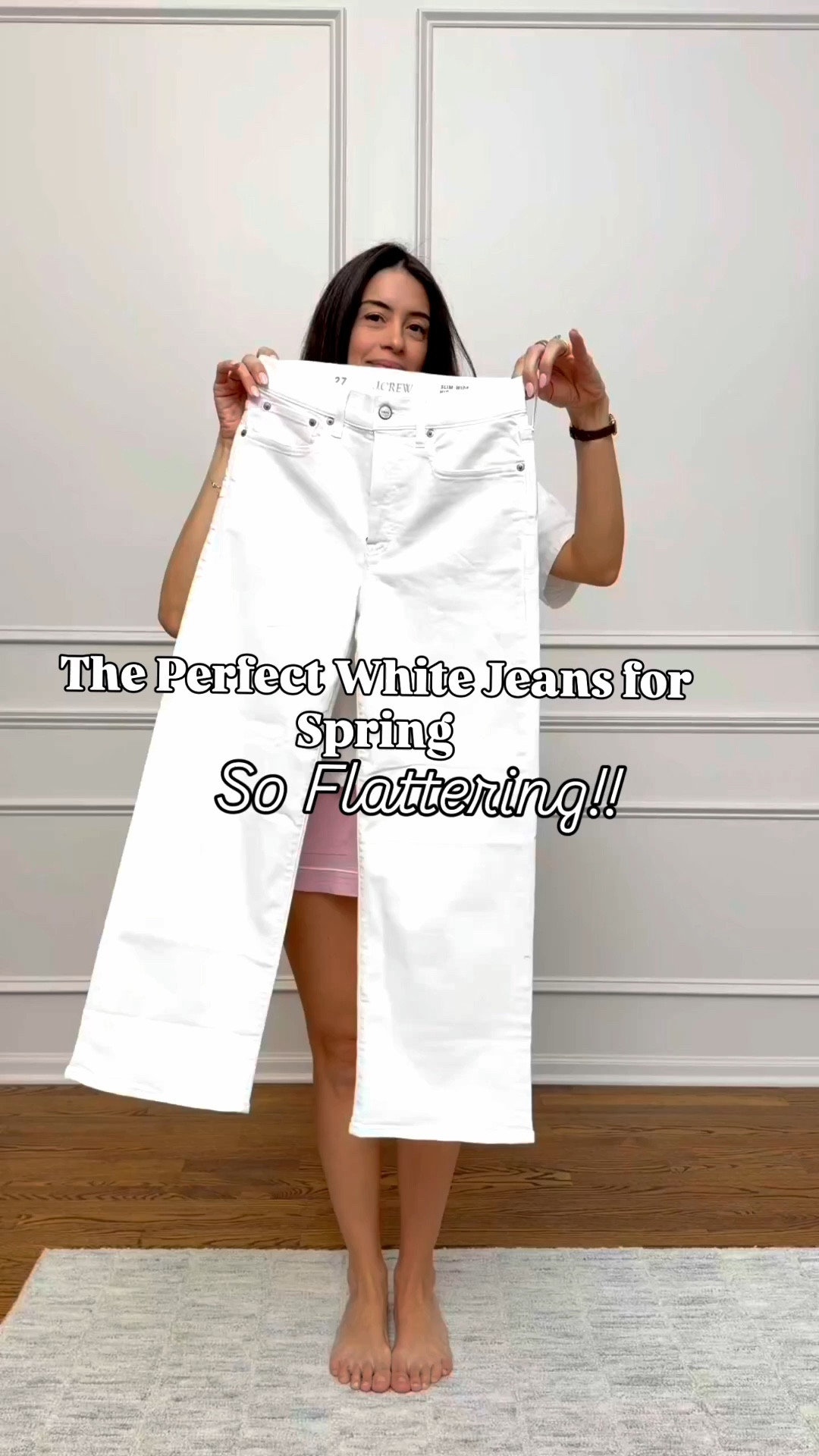 The perfect white jeans for spring!!! I’m wearing a size 27

#LTKmomlife #LTKSeasonal #LTKgrwm
