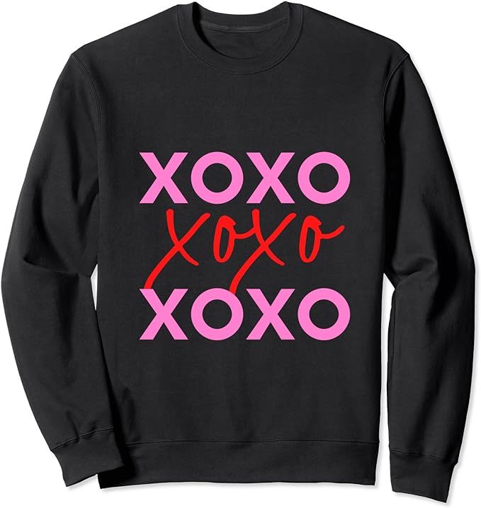 XOXO Valentine's Day On Repeat Sweatshirt | Amazon (US)