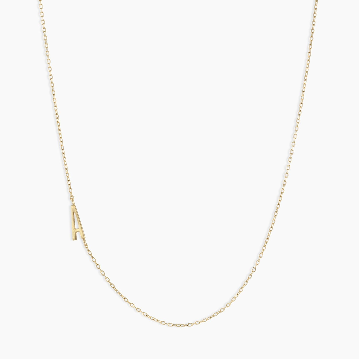 14k Gold Alphabet Necklace | Gorjana