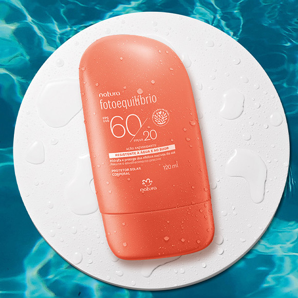 Loção Protetora FPS 60 FPUVA 20 Fotoequilíbrio | Natura BR