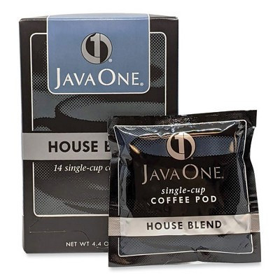 Java One Coffee Pods, House Blend, Single Cup, 14/Box | Target