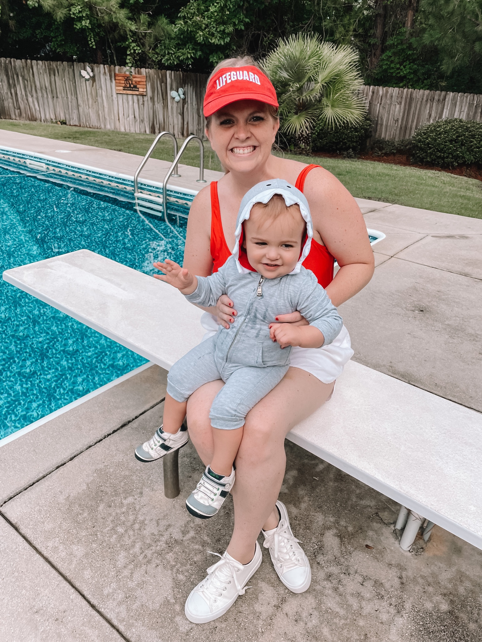 Baby shark and lifeguard mom and me Halloween costume. #ltkhalloween 

#LTKHalloween #LTKbaby #LTKfamily