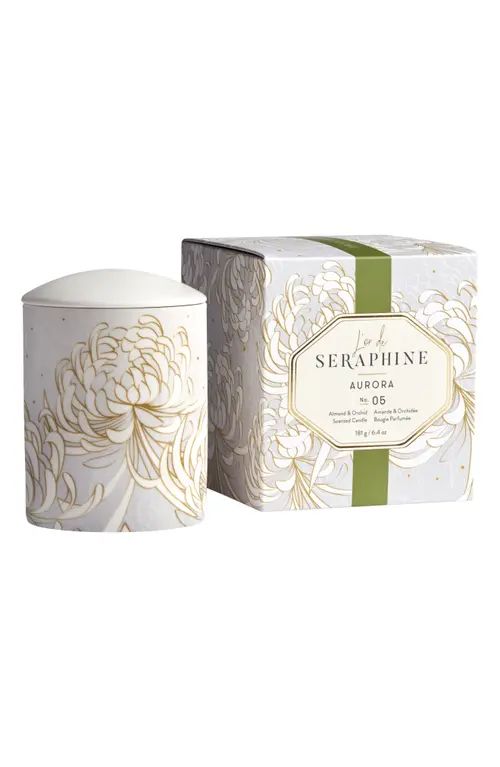 L'Or de Seraphine Aurora Medium Tester Ceramic Jar Candle at Nordstrom | Nordstrom