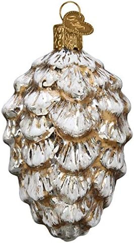 Old World Christmas Vintage Ponderosa Pine Cone Glass Ornament Free Box 51017 | Amazon (CA)