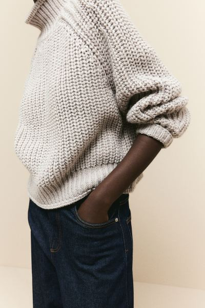Strickpullover - Helles Greige - Ladies | H&M DE | H&M (DE, AT, CH, NL, FI)