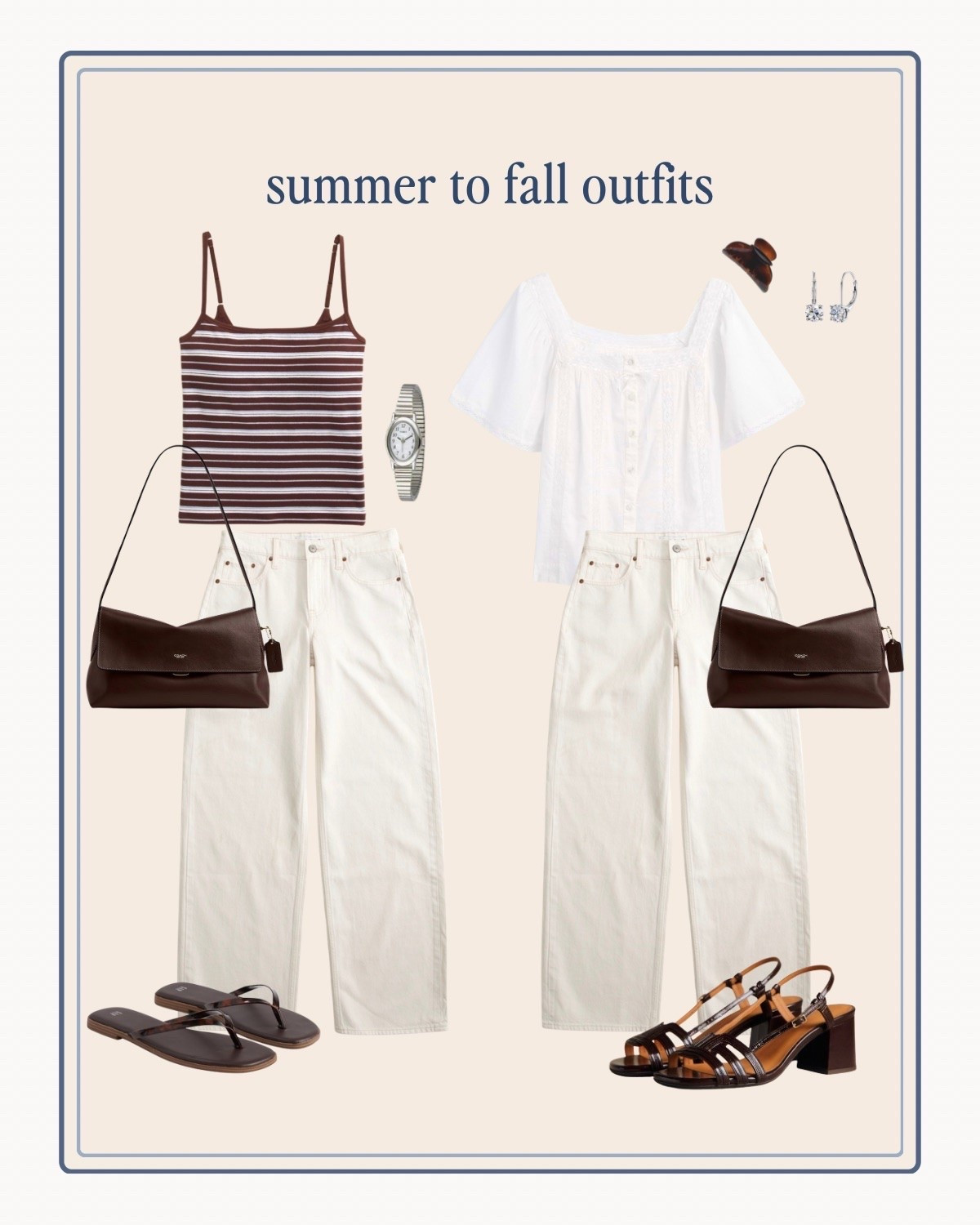 Summer to fall outfits!

90s minimal, fall transition, fall capsule wardrobe, Abercrombie

#LTKootd #LTKSeasonal #LTKSaleAlert