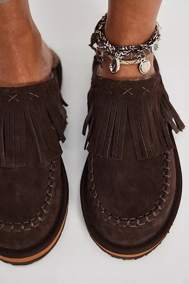 Fallon Fringe Mules | Free People (Global - UK&FR Excluded)